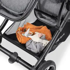 Hauck tuplarattaat Atlantic Twin harmaa - 37