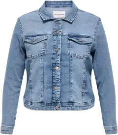 ONLY CARMAKOMA naisten farkkutakki Carwespa - LIGHT BLUE DENIM - 1