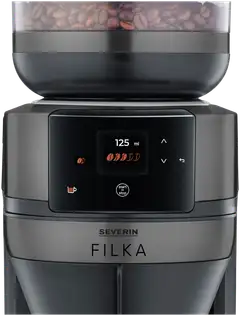 Severin kahvinkeitin lasikannulla KA4854 Filk Dark Inox - 4