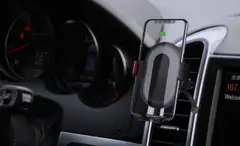 Wave Qi Autoteline 15W langattomalla pikalatauksella, Musta - 3