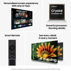 Samsung 50" 4K UHD Smart LED TV TU50U8005F - 4