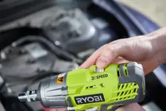 Ryobi 18V iskevä mutterinväännin (2,0 Ah) R18IW3-120S - 3