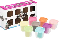 Just Dough muovailuvaha pastellivärit 8 kpl 566 g - 2