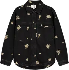 WKLY. naisten paitajakku denim 220W280654 - black denim - 1