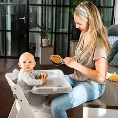 Hauck tarjotin syöttötuoliin Alpha Tray harmaa - 27