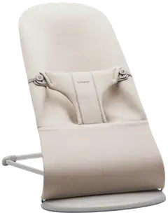 BabyBjörn sitteri bliss - 3d jersey, vaalea beige - 1