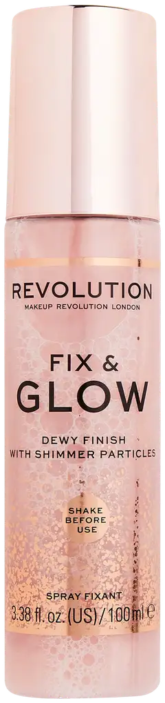 Revolution Fix & Glow Fixing 100ml meikkisuihke - 1