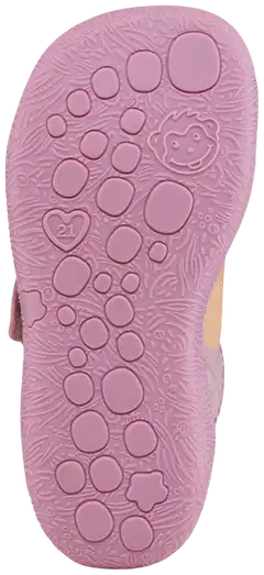 Affenzahn pienten lasten paljasjalkakenkä Prewalker Cotton Smally - rose - 3
