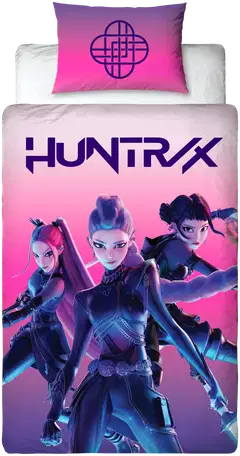 Lasten pussilakanasetti K-Pop Demon Hunters 150x210+50x60 cm - 1