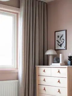 Hasta Hilma XL bouclé-verho, taupe - 4