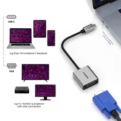 Marmitek Connect USB-C VGA -adapteri - 5