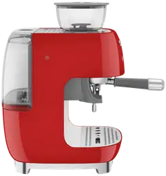 Smeg espressokeitin myllyllä punainen EGF03RDEU - 3