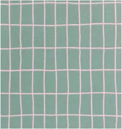 House kaitaliina Elonkorjuu 33x160 cm vihreä/vaaleanpunainen PatternLab - 2