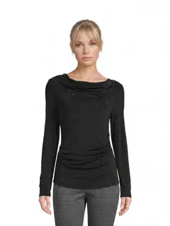London Fog naisten juhlapaita Shine 213L264021 - black - 1
