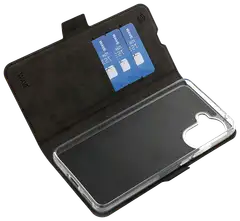 Wave Book Case, OnePlus Nord CE5 5G, Musta - 4