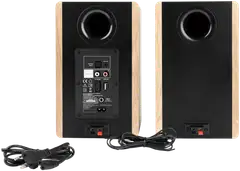 Thomson aktiivikaiutinpari Bluetooth yhteydellä WS902DUO puu - 3