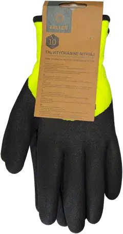 Kellen talvityökäsine nitriilipinnoitteella NFM1012W hi-vis - hi-vis - 2