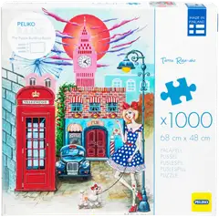 Peliko palapeli 1000 palaa Terttu Raja-aho Lontoo - 2