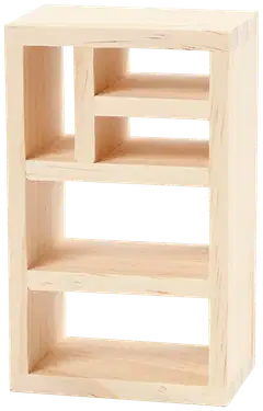 Creativ Company miniatyyri kirjahylly, 1 kpl - 4