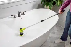 Ryobi 4V pesuharja teleskooppivarrella RTS4-120G - 11