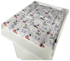 Emma hoitoalusta norsut 70x53 cm beige - 2