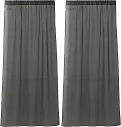 House valoverho Sofia 140x250 cm 2 kpl musta - 1