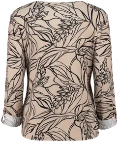 Zabaione naisten paitis Al44ina - D2910 beige black - 3