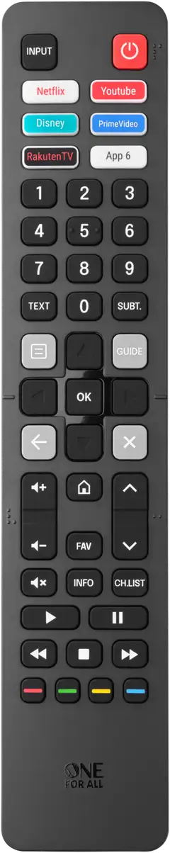 One For All yleiskaukosäädin Hisense televisioille URC4916 - 2