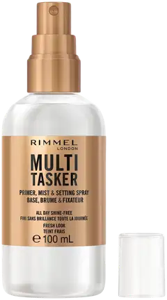 Rimmel Multi-Tasker Primer, Mist & Setting Spray 100 ml meikin pohjustus ja kiinnityssuihke - 1