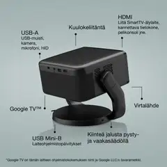 Epson laserprojektori EF-22B musta - 5