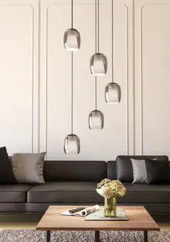 EGLO riippuvalaisin 5-os. Ciampino E27 musta - 7