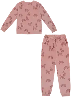 TEX lasten veloursetti I993937 - Salmon - 2