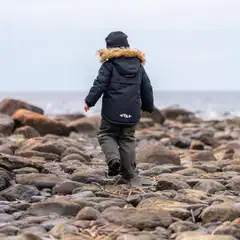 HC Outwear lasten vedenpitävä toppatakki Gast - Black - 3