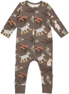 Maia family vauvojen pyjama Koirat 206389 - ruskea - 1