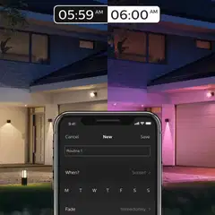 Philips Hue Resonate -seinävalaisin ulkokäyttöön 8W 2000-6500K 590LM - 7