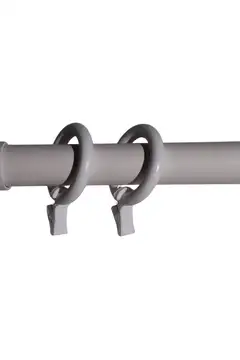 Ihanin verhorengas puinen valkoinen 10kpl - 2