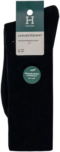 House naisten liukuestesukat 214H322512 - BLACK - 2