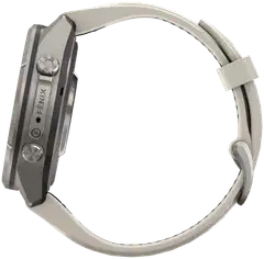Garmin Fenix 9 Pro inReach 43 mm titaani, sumunharmaa ja tumma hiekanvärinen urheilukello - 7