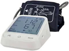 Nedis SmartLife Verenpainemittari  Käsi  Bluetooth  LCD-näyttö  22 - 42 cm  Epäsäännöllisen sydämenlyönnin havaitseminen / Mansetin käytön tunnistus / Pysy paikallasi -ilmaisu  Valkoinen - 3
