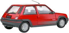 Solido 1:18 Renault 5 GT Turbo MK1 red, keräilyauto, pienoismalli - 2
