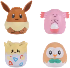 Squishalongs Pokémon Eev./Chan./Tog./Row - 4