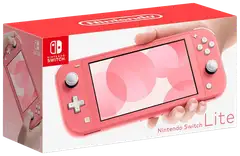 Nintendo Switch käsikonsoli Lite Coral - 3