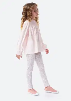 TEX lasten treggingsit I276559 - ecru - 4