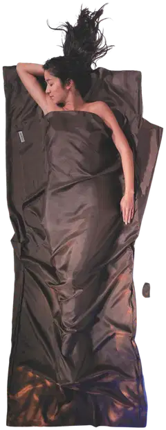 Cocoon matkalakana TravelSheet Silk, muddyelephant ST40 - 3