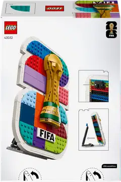 LEGO® Editions Football 43032 FIFA World Cup 2026™ ‑turnauksen virallinen tunnus - 6