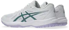 Asics Upcourt 6 naisten sisäpelikenkä - WHITE/FOGGY TEAL - 4