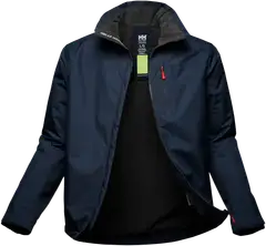 Helly Hansen miesten ulkoilutakki Crew Midlayer 2 34444 - Navy - 3