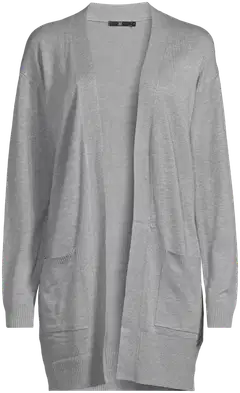 House naisten neuletakki Linda - Light Grey melange - 2