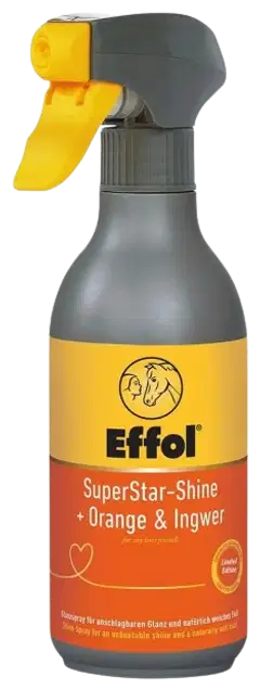 Effol superstar-shine karvankiillotusaine appelsiini&inkivääri 750ml - 1