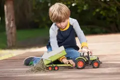 Dickie Toys CLAAS Ares traktori ja peräkärry - 8